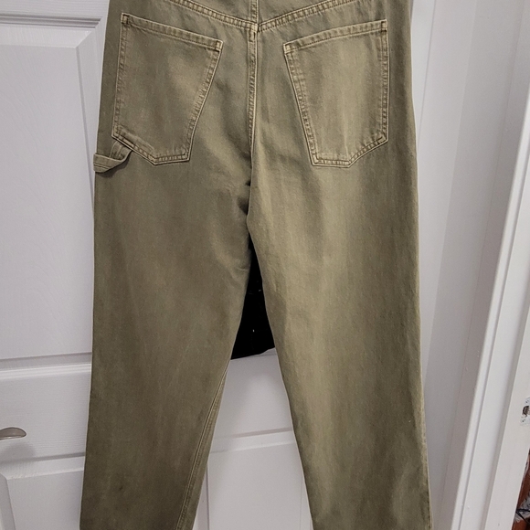 Surplus Relaxed Straight Jean 30 Regular/Surplus Olive Green Banana and Republic - Picture 2 of 4
